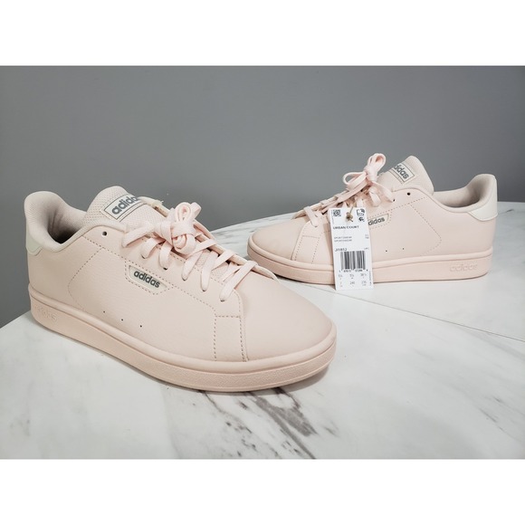 Adidas Urban‎ Court Shoe Womens Pink JI1852 Low Top Sneakers Powder Pink Pastel - Picture 1 of 6
